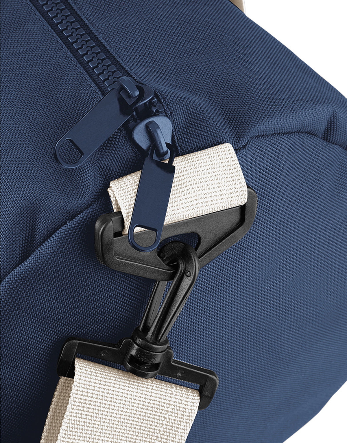 Bagbase BG140S Mini Barrel Bag - French Navy/Off White