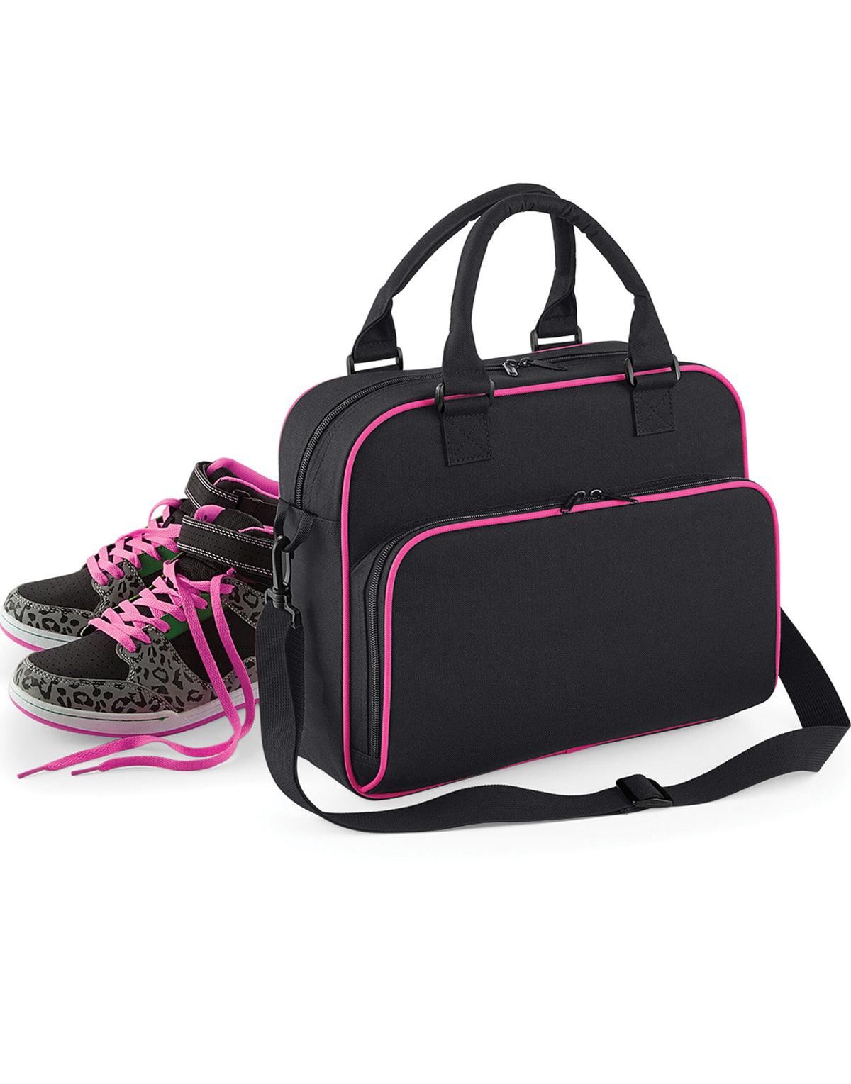Bagbase BG145 Junior Dance Bag - Black/Fuchia