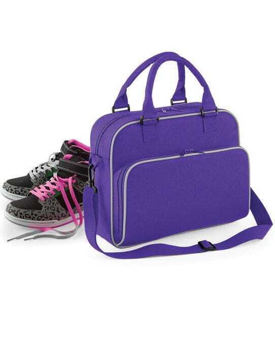 Bagbase BG145 Junior Dance Bag - Purple/Light Grey