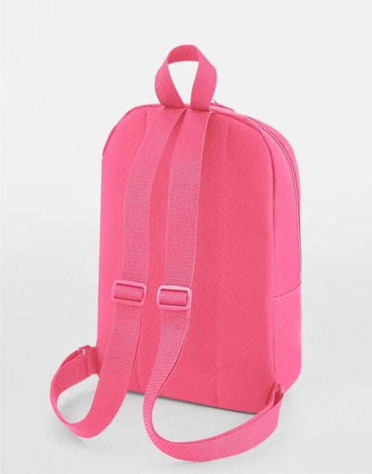 Bagbase BG153 Mini Essential Fashion Backpack - Candy Pink