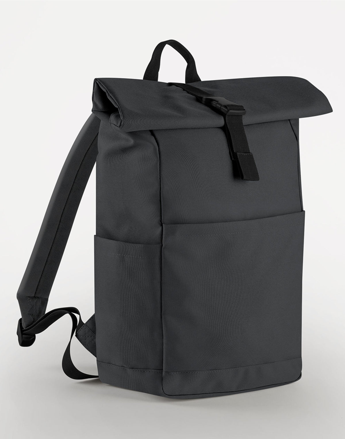 Bagbase BG186 Premium Recycled RollTop Backpk - Graphite Grey