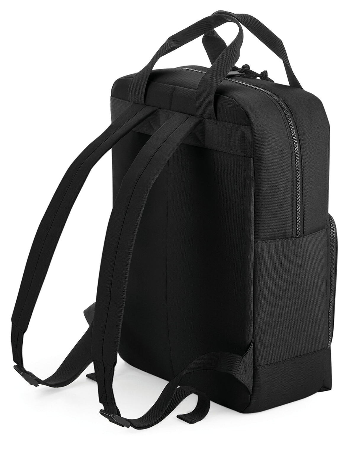 Bagbase BG287 Recycled TwinHandle Cooler BPack - Black