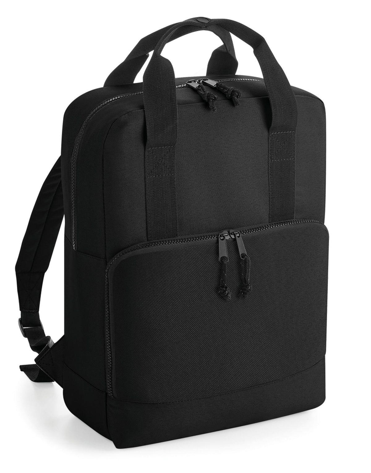 Bagbase BG287 Recycled TwinHandle Cooler BPack - Black