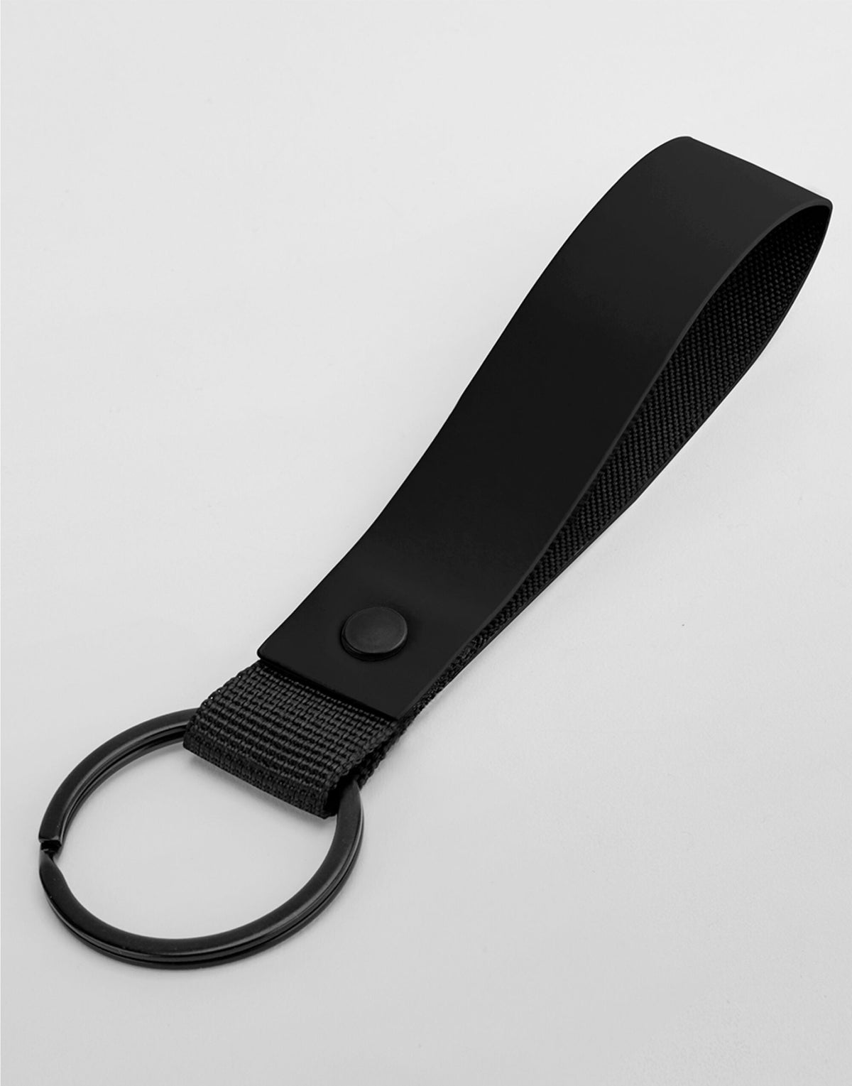 Bagbase BG324 Matte PU Keyring - Black