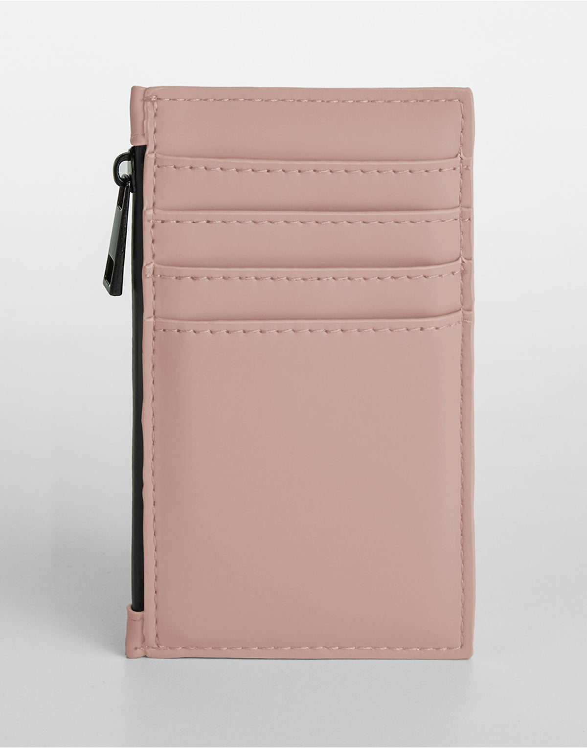 Bagbase BG326 Matte PU Card Holder - Nude Pink