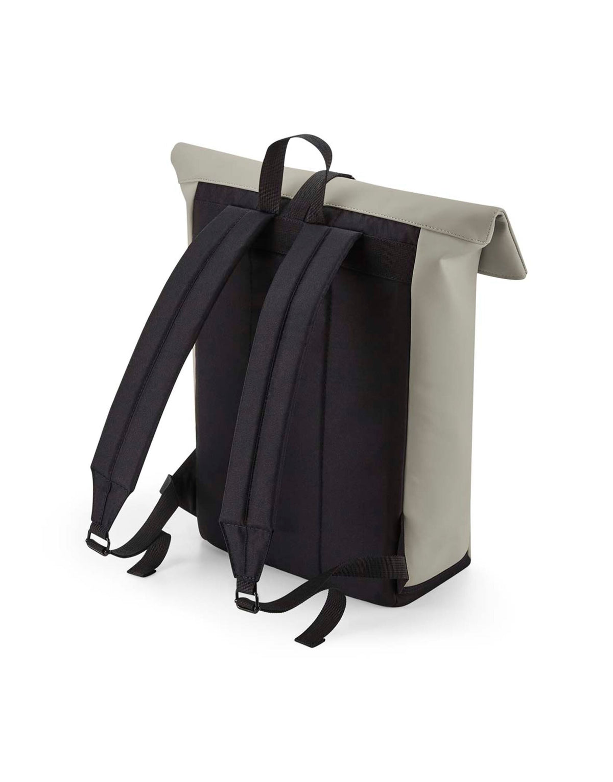 Bagbase BG335 Matte PU Roll Top Backpack - Clay