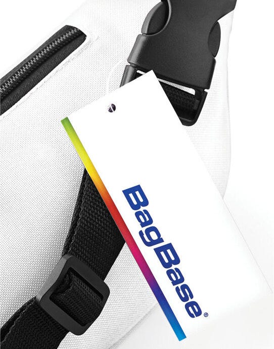 Bagbase BG42 Belt Bag - White