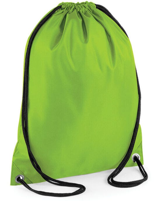 Bagbase BG5 Budget Gymsac - Lime