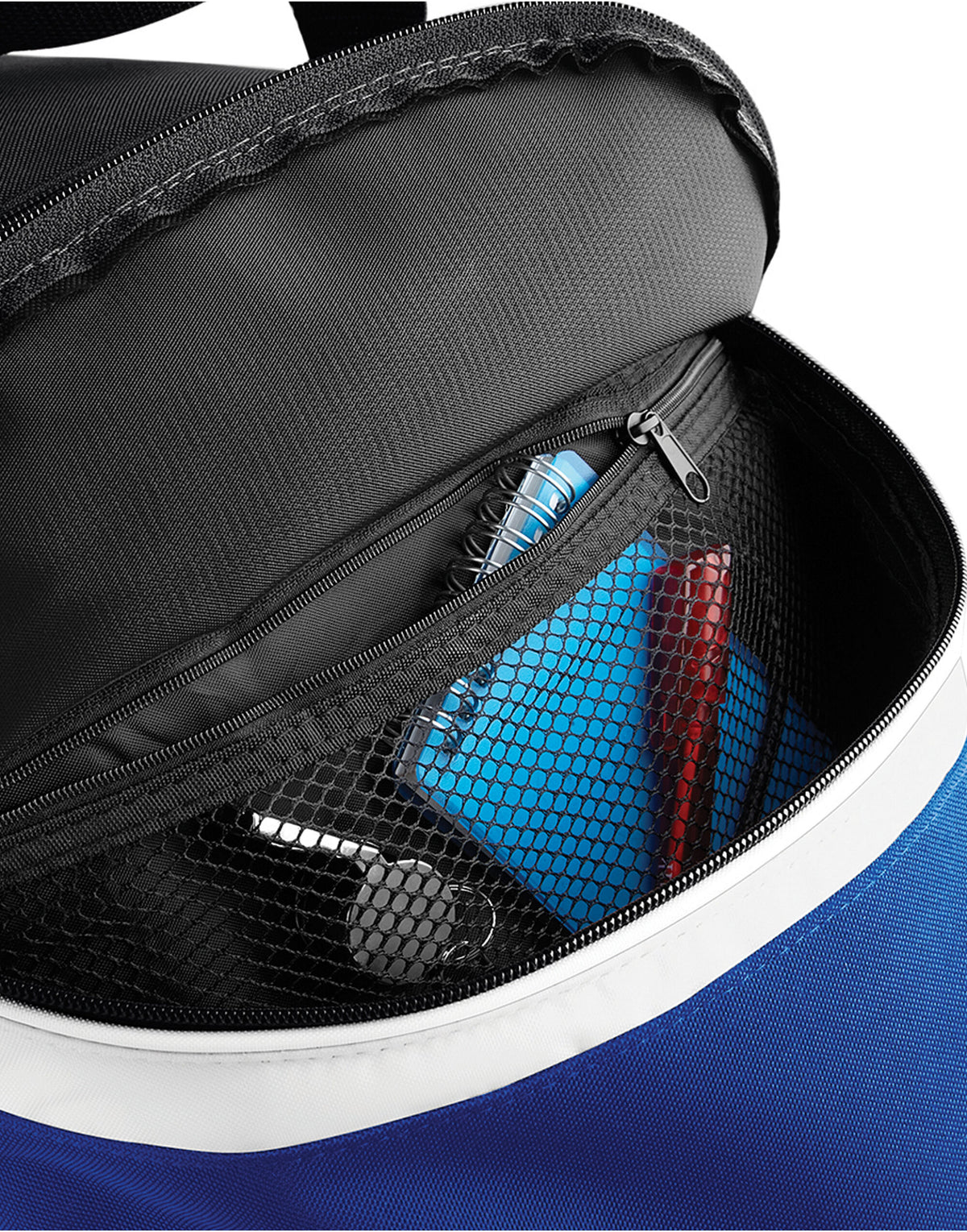 Bagbase BG572 Teamwear Holdall - Bright Royal/Black/White