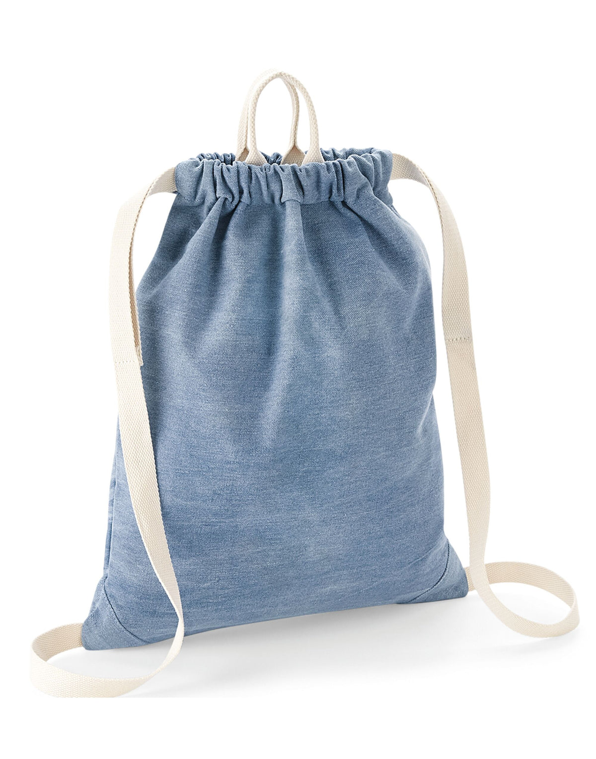 Bagbase BG642 Denim Gymsac - Light Denim