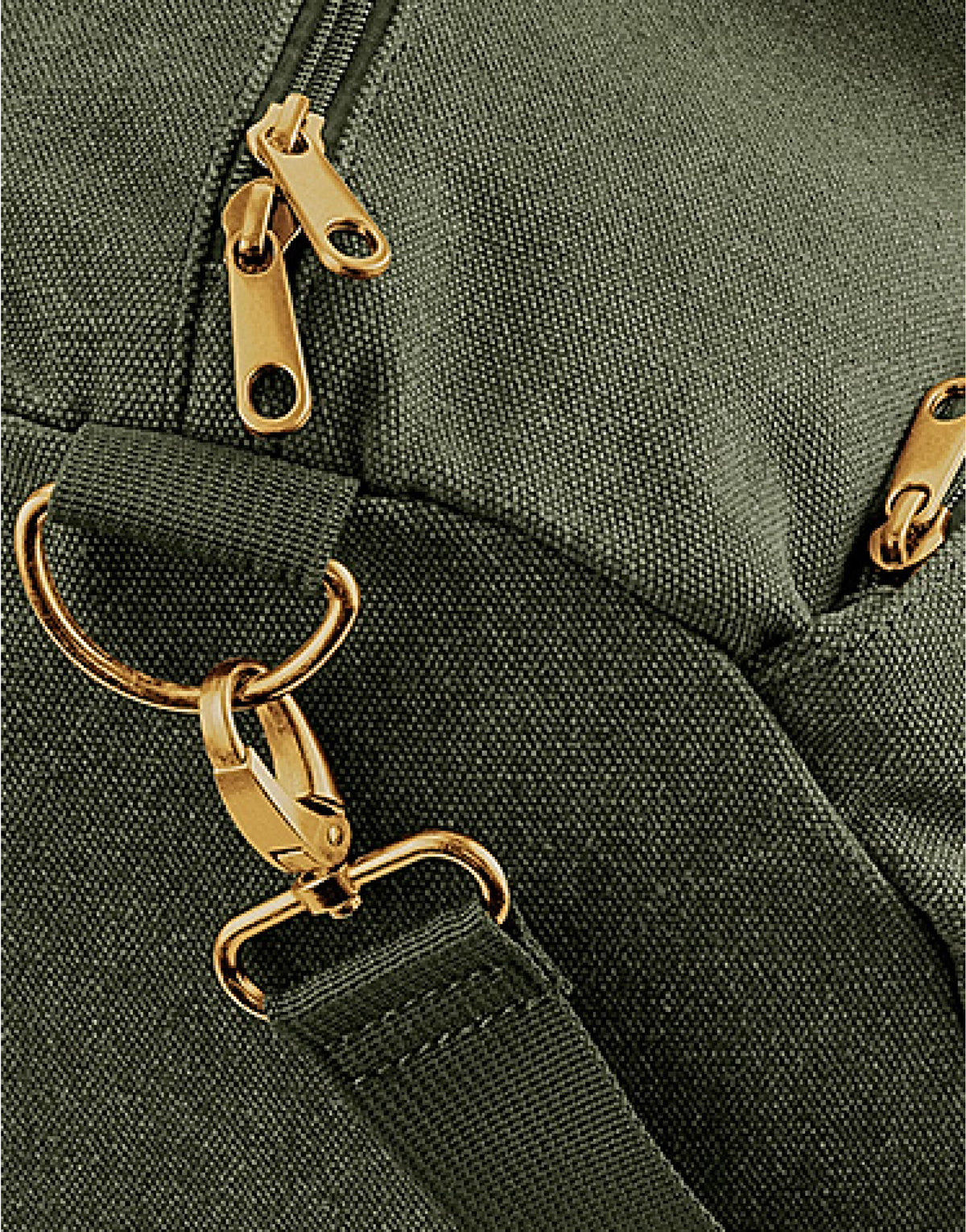 Bagbase BG655 Vintage Canval Barrel Bag - Vintage Military Green