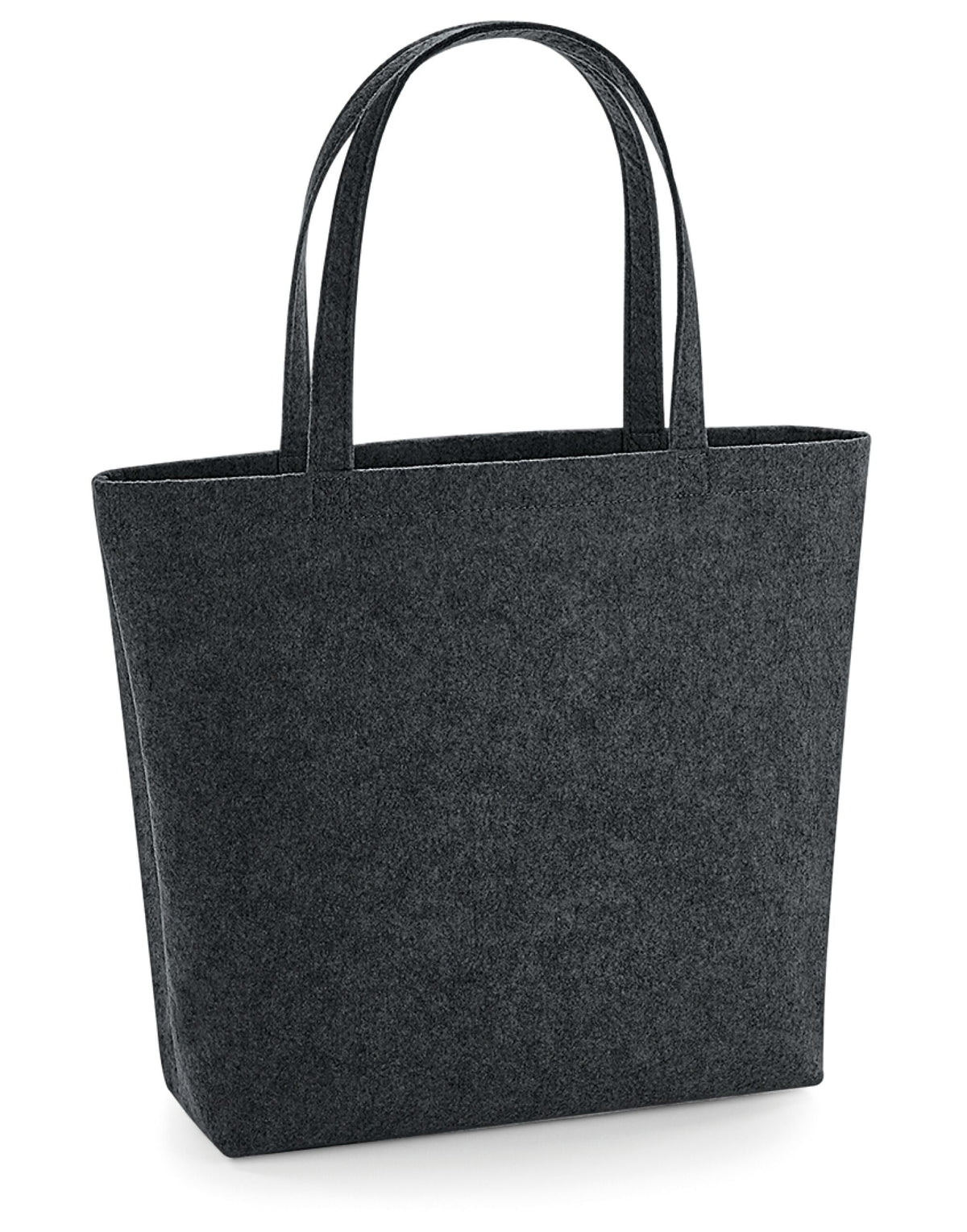 Bagbase BG721 Felt Shopper - Charcoal Melange