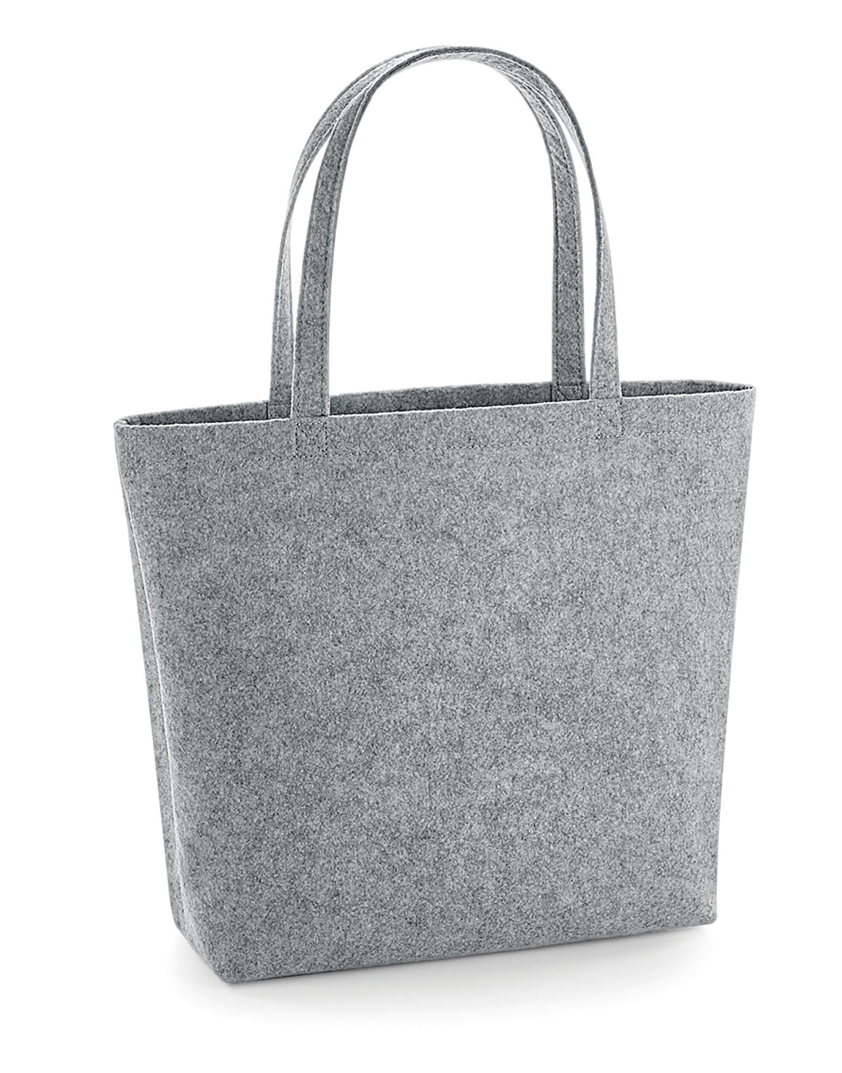 Bagbase BG721 Felt Shopper - Grey Melange