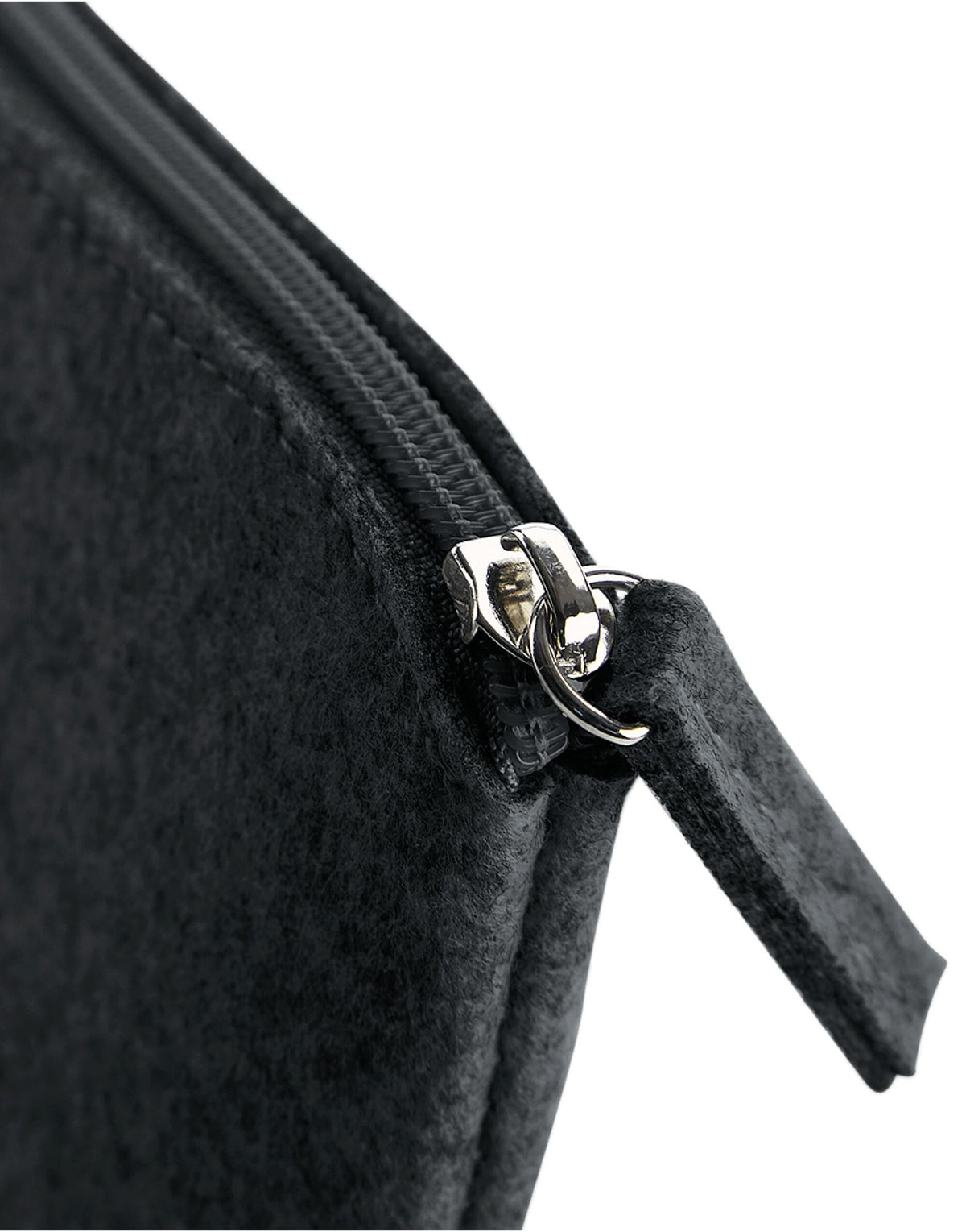 Bagbase BG725 Felt Accessory Pouch - Charcoal Melange