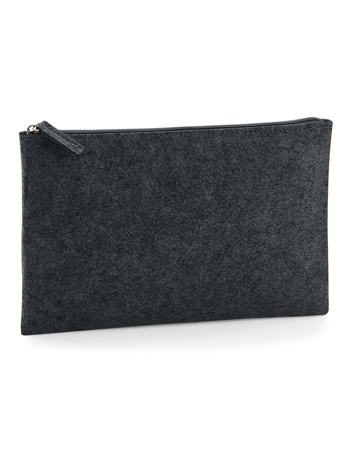 Bagbase BG725 Felt Accessory Pouch - Charcoal Melange