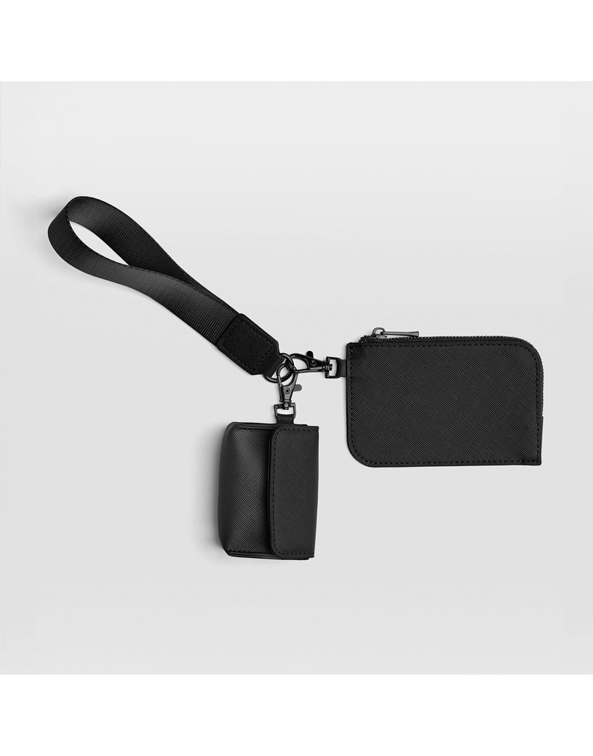 Bagbase BG748 Boutique Pouch Wristlet - Black/Black