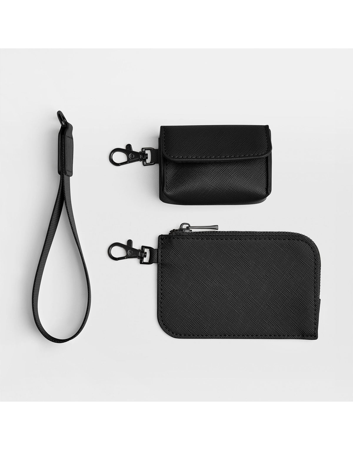 Bagbase BG748 Boutique Pouch Wristlet - Black/Black