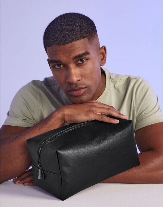 Bagbase BG749 Boutique Toilery/Accessory Case - Black/Black