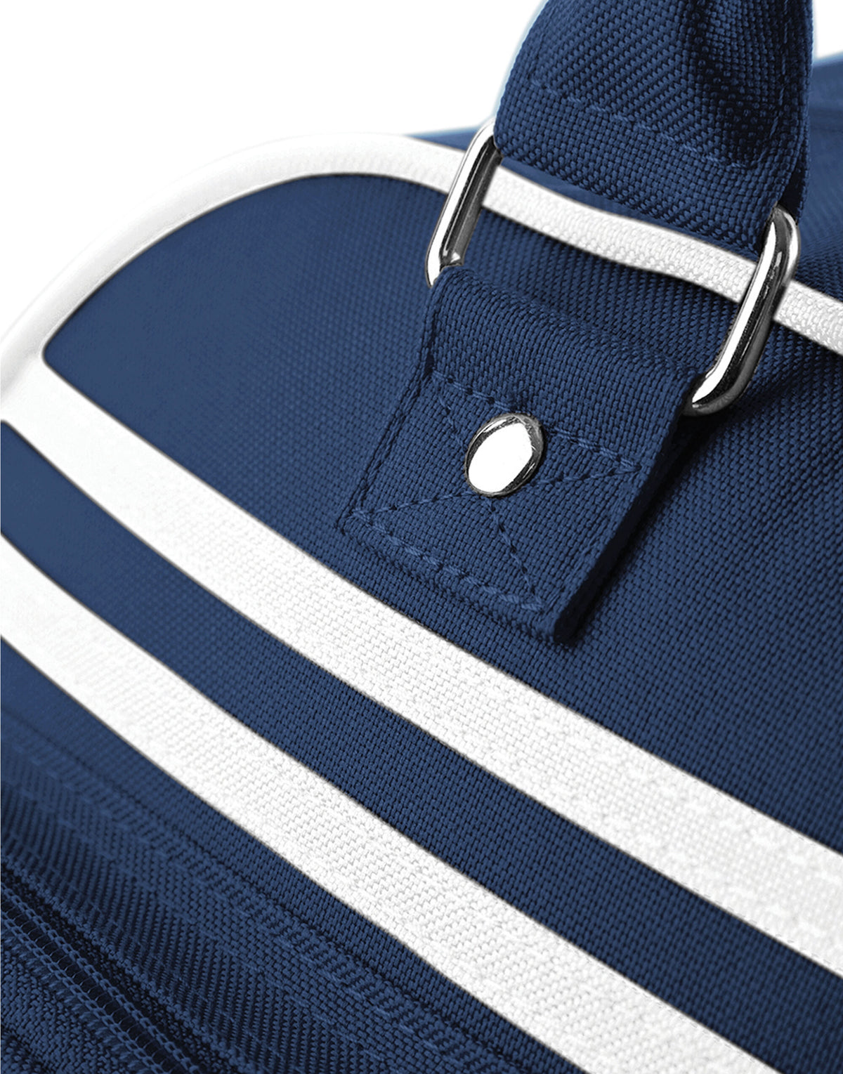 Bagbase BG75 Retro Bowling Bag - French Navy/White