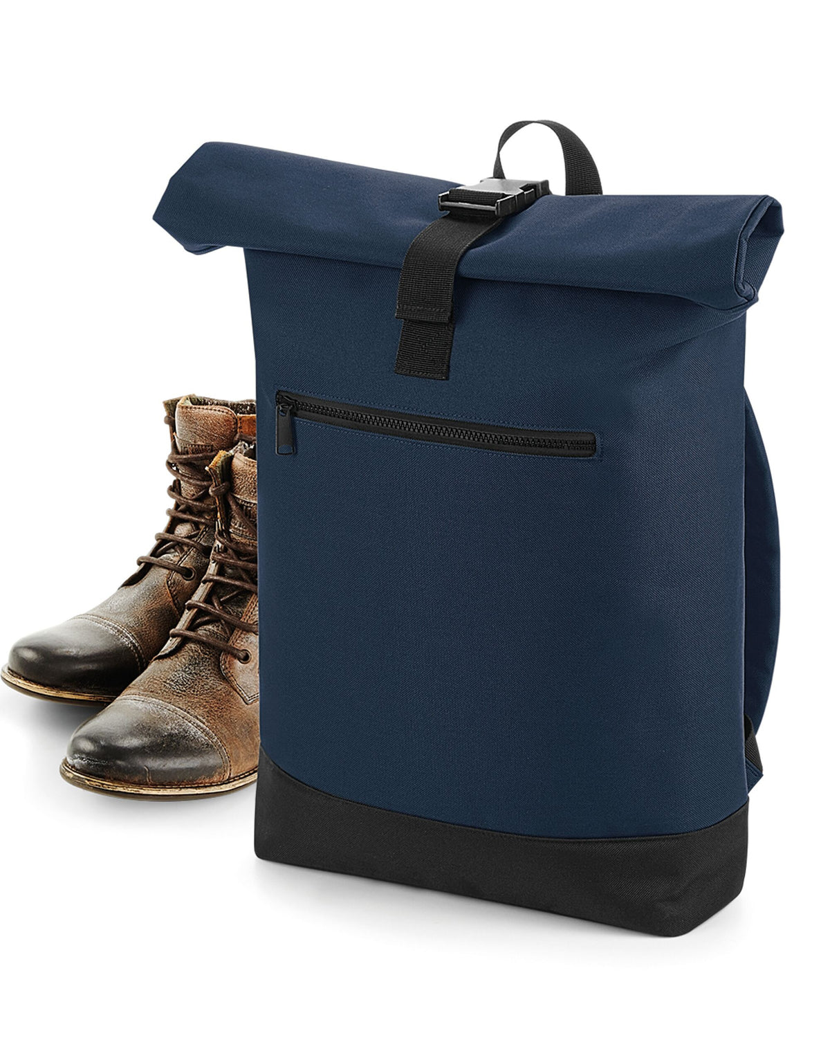 Bagbase BG855 Roll-Top Backpack - French Navy