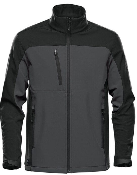 Stormtech BHS-3 Mens Cascades Softshell - Dolphin/Black