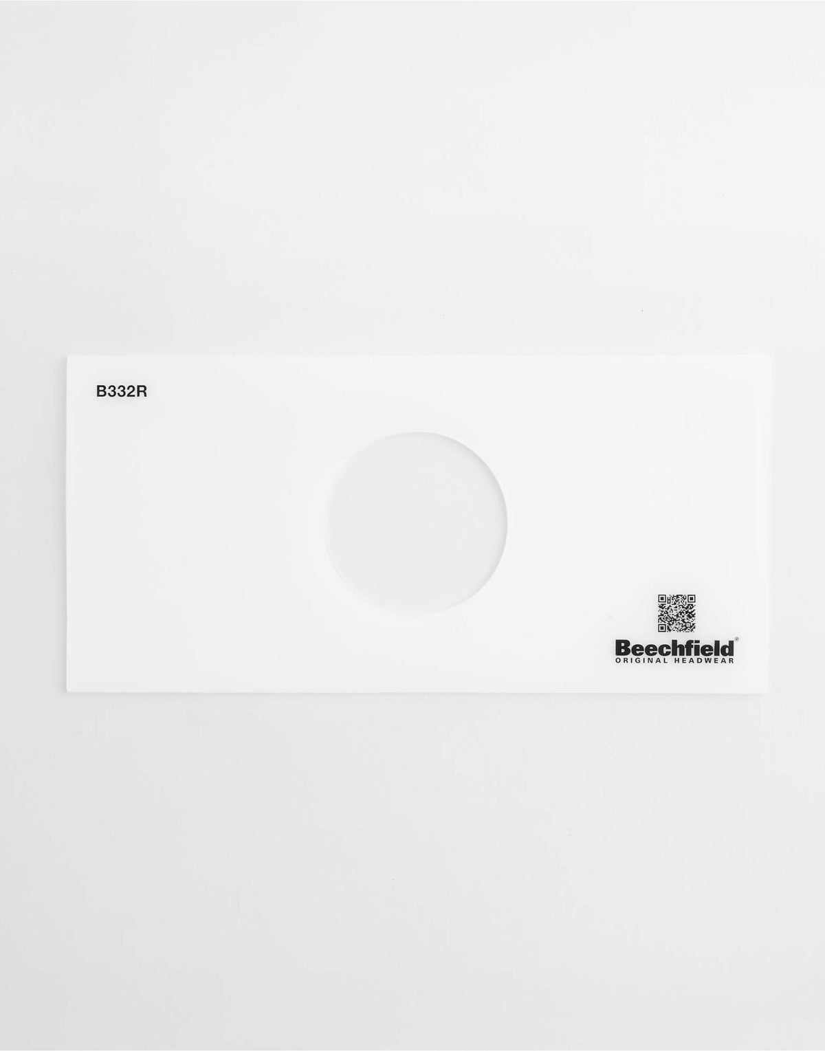 Beechfield BT104 Circular Fashion Patch Templa - Clear