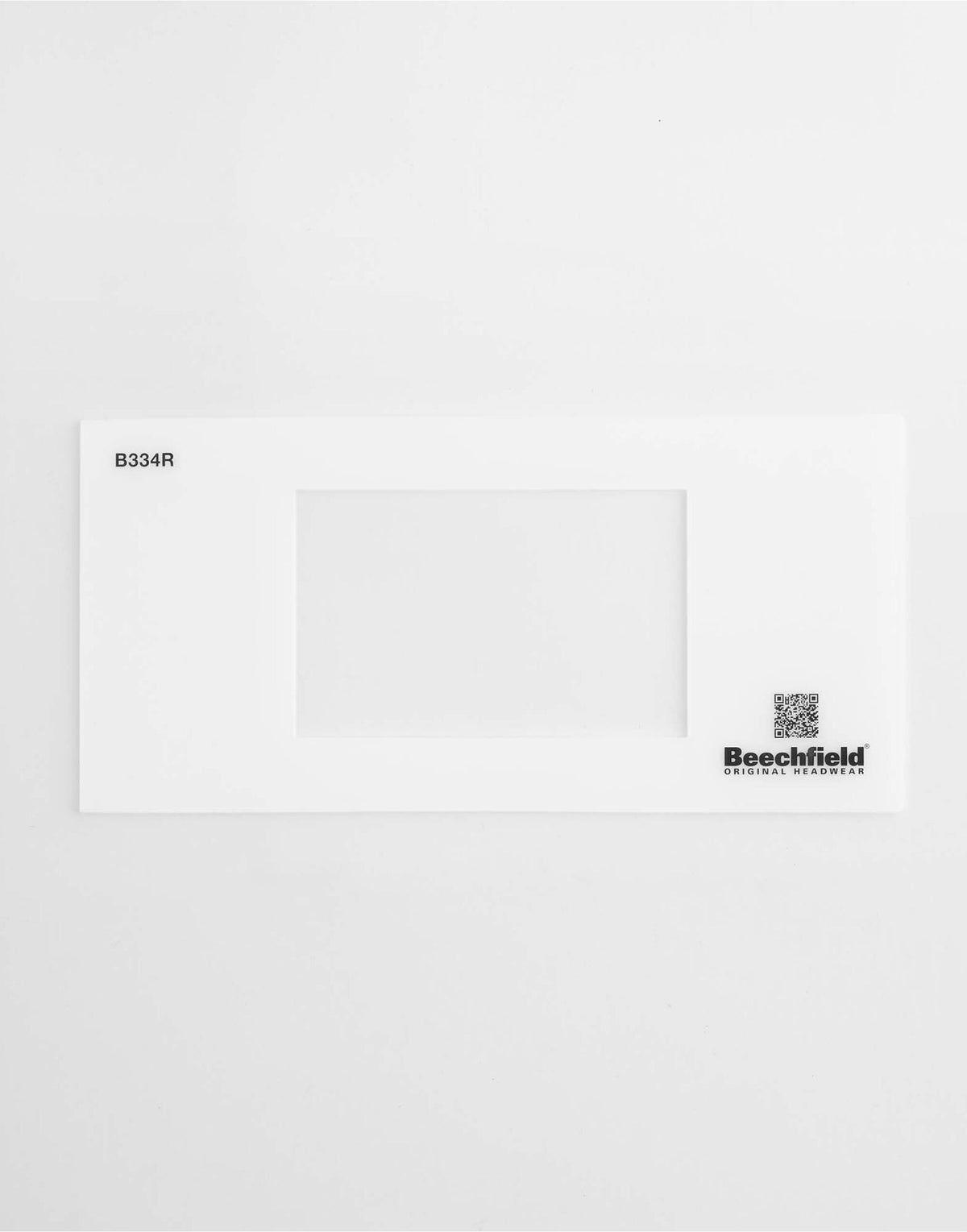 Beechfield BT105 Zip Patch Silicone Template - Clear