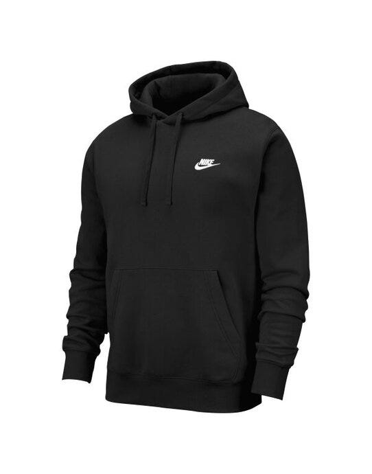 Nike BV2654 Sportswear Club Hoodie - Black/Black/White