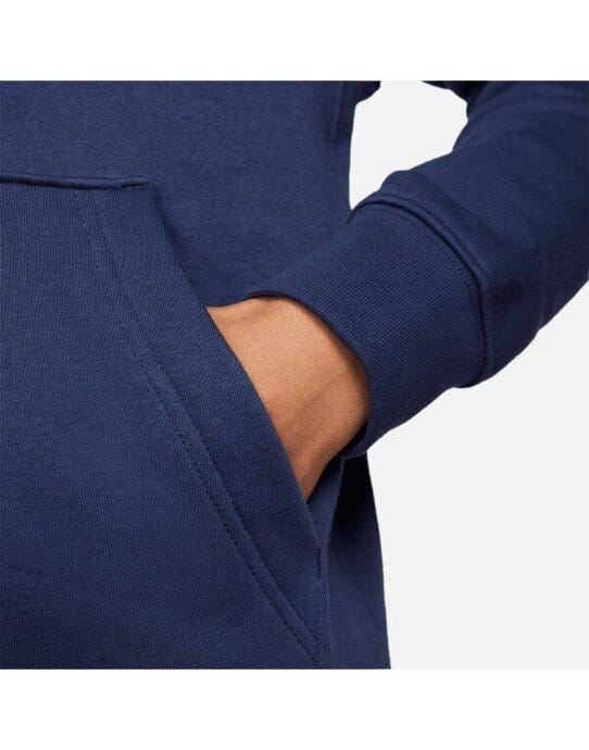 Nike BV2654 Sportswear Club Hoodie - Midnight Navy/Midnight Navy/White