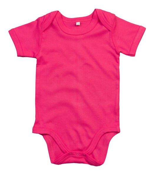 Babybugz BZ10 Organic Fuchsia plain Baby Bodysuit