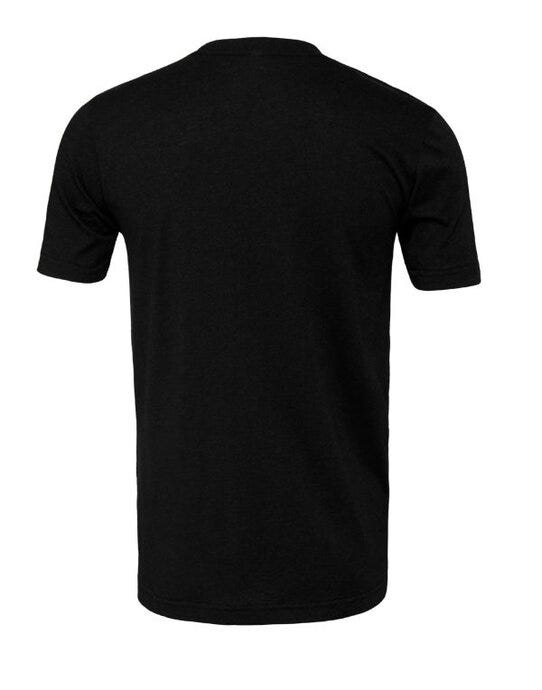 Bella + Canvas CA3001 Canvas Unisex Jersey Short Sleeve Tee - Black
