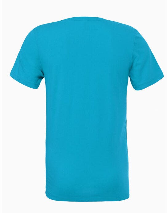 Bella + Canvas CA3001 Canvas Unisex Jersey Short Sleeve Tee - Aqua