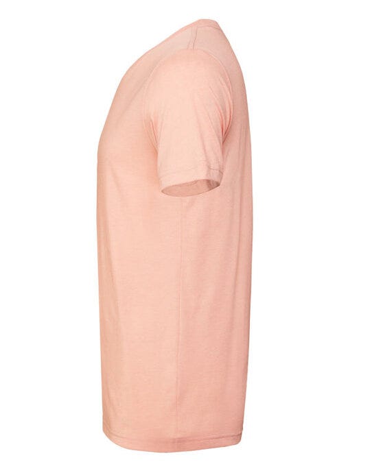 Bella + Canvas CA3001CVC Canvas Unisex Heather Jersey SS Tee - Heather Peach