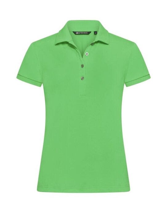 Cutter & Buck CB354435 C&B Ladies Virtue Polo Solid - Lime Green