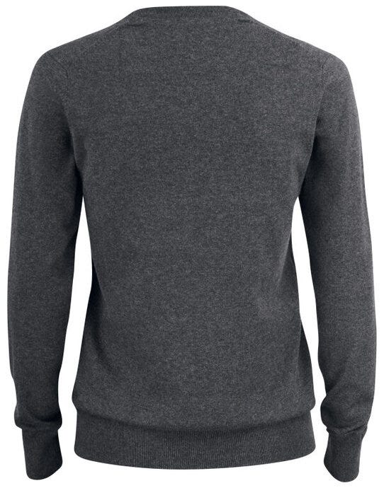 Cutter & Buck CB355417 C&B Ladies Oakville Crewneck Sweat - Anthracite Melange