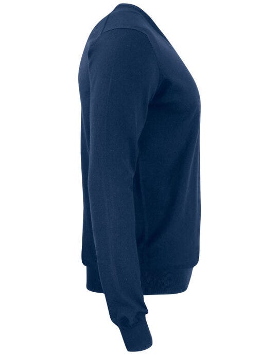 Cutter & Buck CB355418 C&B Oakville V-Neck Sweater - Dark Navy