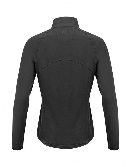 Cutter & Buck CB358425 C&B Ladies Adapt Half Zip - Black