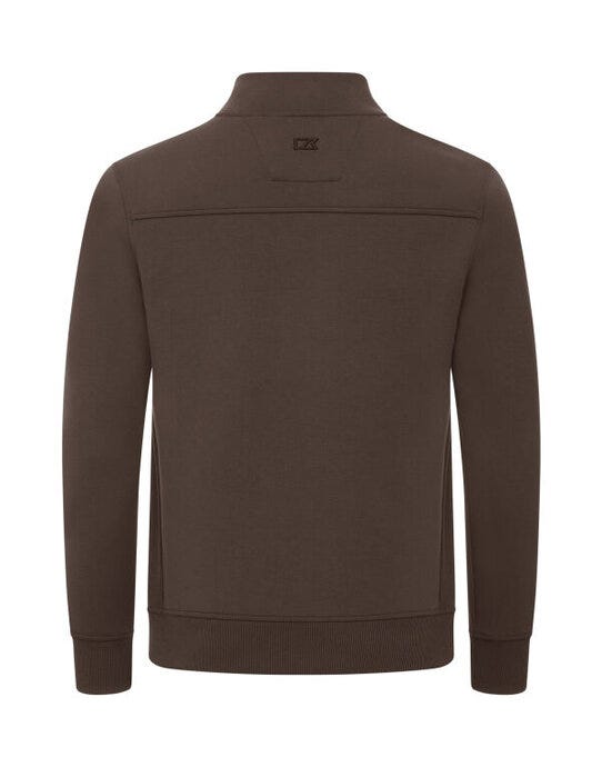 Cutter & Buck CB358426 C&B Pemberton Full Zip Sweatshirt - Dark Mocca