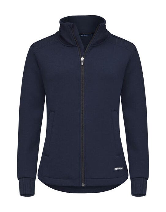 Cutter & Buck CB358427 C&B Ladies Pemberton Full Zip Sweatshirt - Dark Navy