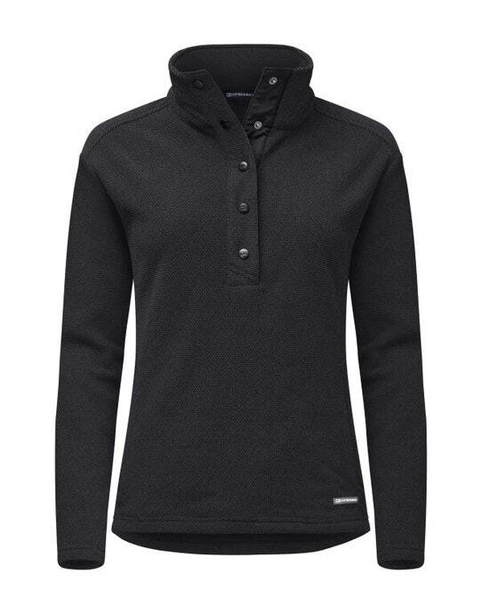 Cutter & Buck CB358429 C&B Ladies Hunts Point Fleece - Black