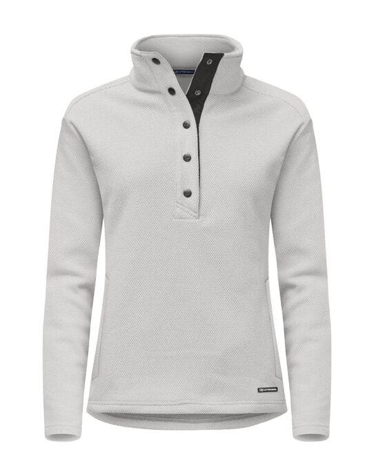 Cutter & Buck CB358429 C&B Ladies Hunts Point Fleece - Silver