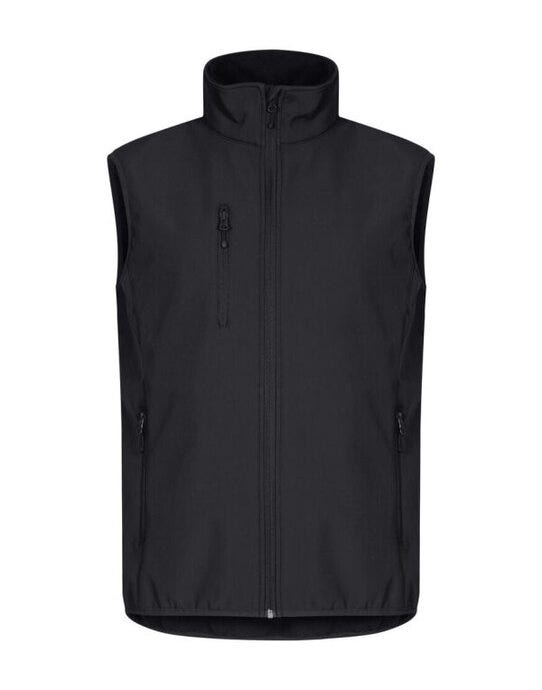 Clique CQ0200911 Classic Softshell Vest - Black