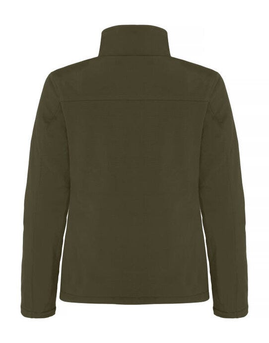 Clique CQ0200957 Ladies Padded Softshell - Fog Green