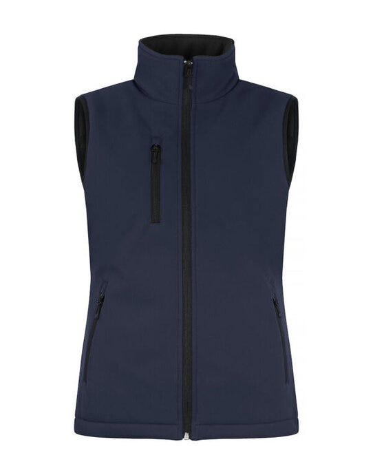 Clique CQ020959 Ladies Padded Softshell Vest - Dark Navy