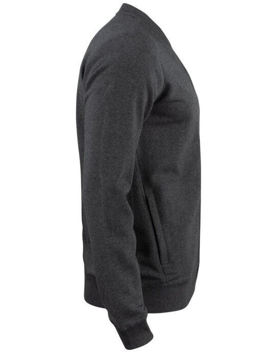 Clique CQ021006 Premium OC Cardigan - Anthracite Melange