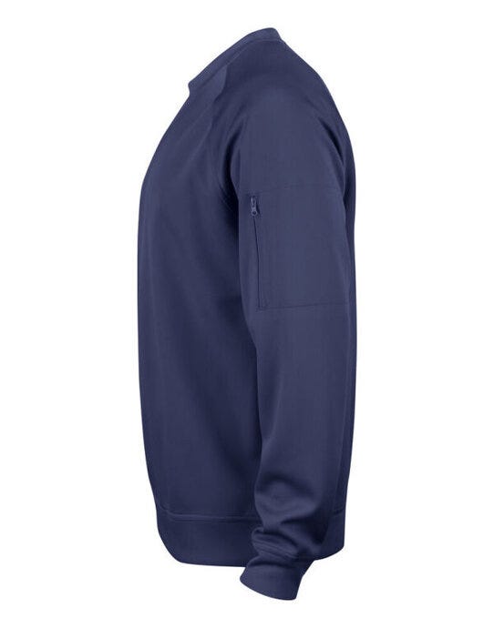 Clique CQ021010 Basic Active Roundneck - Dark Navy