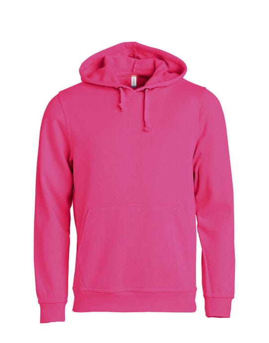 Clique CQ021031 Basic Hoody - Bright Cerise