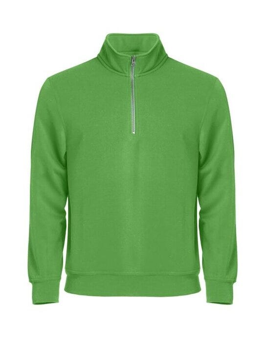 Clique CQ021033 Basic Half Zip - Apple Green