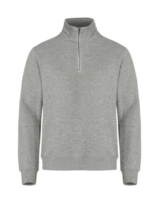 Clique CQ021033 Basic Half Zip - Grey Melange
