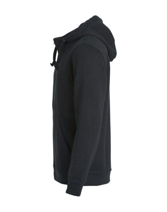 Clique CQ021034 Basic Hoody Full Zip Men's - Black